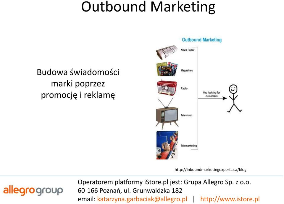 promocję i reklamę