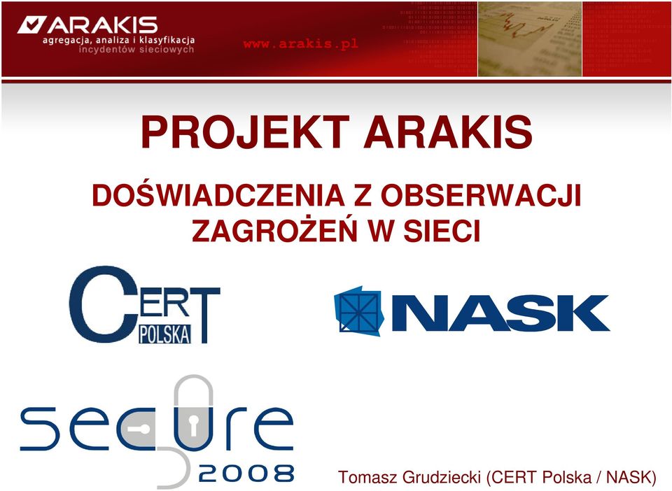 OBSERWACJI ZAGROŻEŃ W