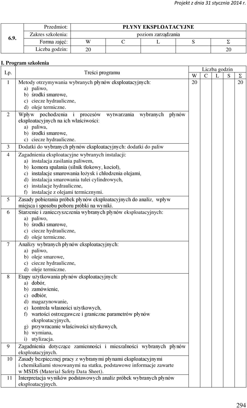 2 Wpływ pochodzenia i procesów wytwarzania wybranych płynów eksploatacyjnych na ich właściwości: a) paliwa, b) środki smarowe, c) ciecze hydrauliczne.