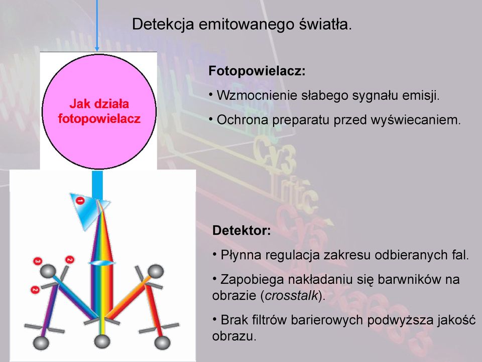 Ochrona preparatu przed wyświecaniem.