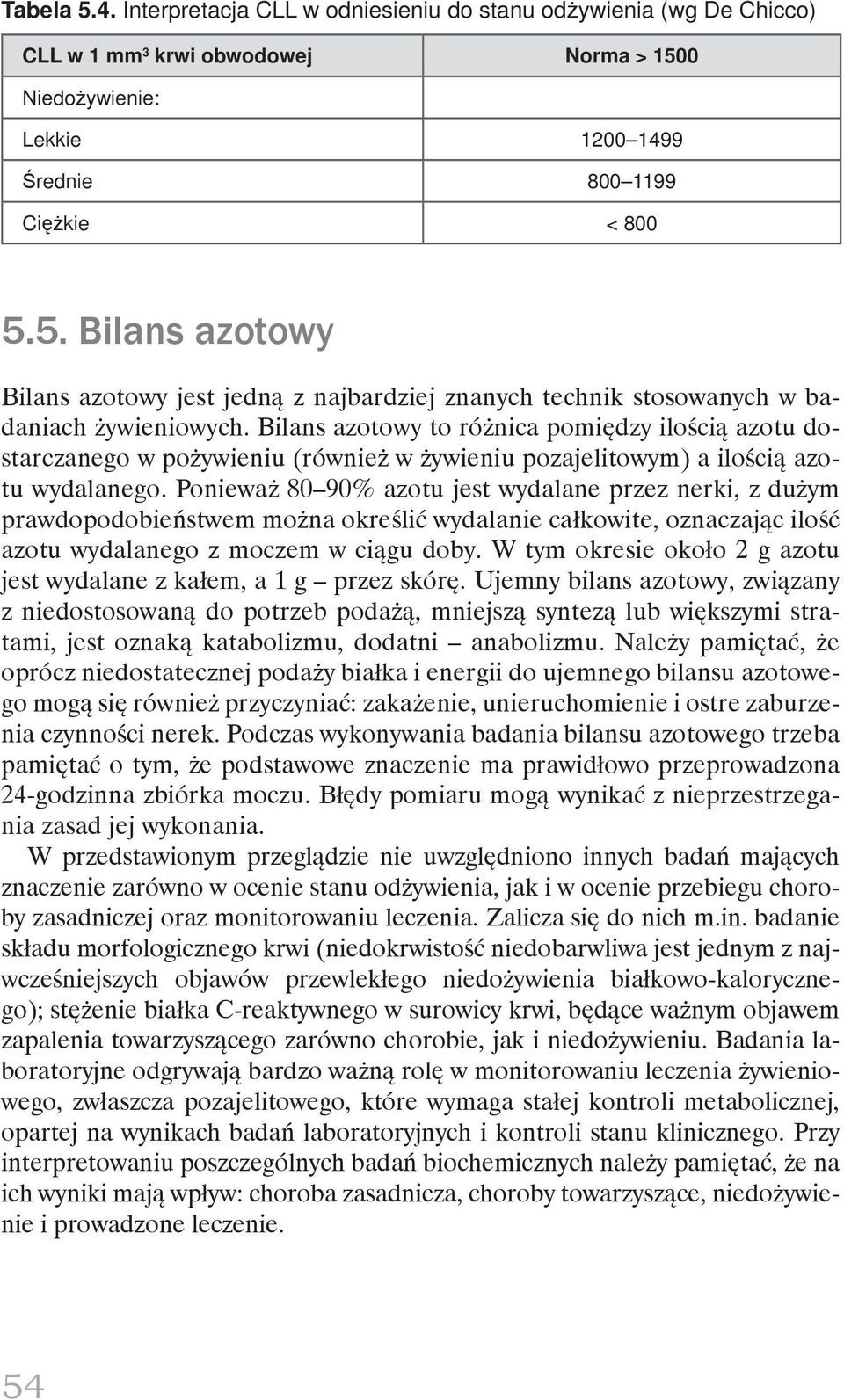 Ponieważ 80 90% azotu jest wydalane przez nerki, z dużym prawdopodobieństwem można określić wydalanie całkowite, oznaczając ilość azotu wydalanego z moczem w ciągu doby.
