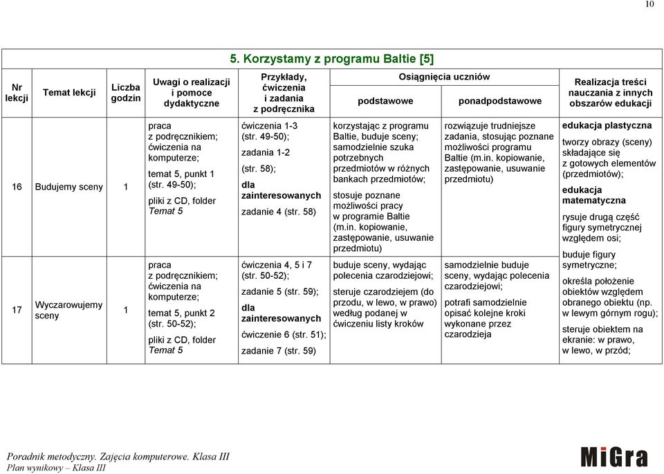 59); ćwiczenie 6 (str. 5); zadanie 7 (str.