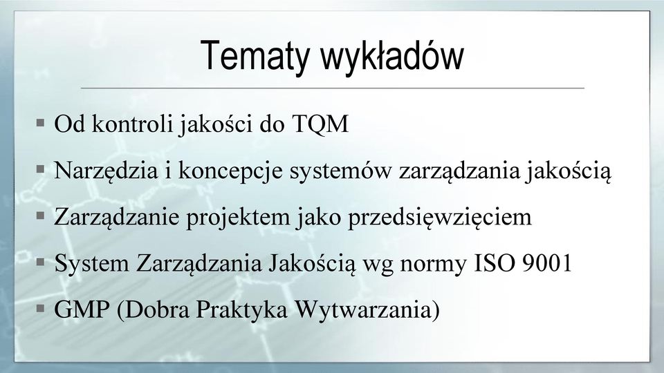 projektem jako przedsięwzięciem System Zarządzania