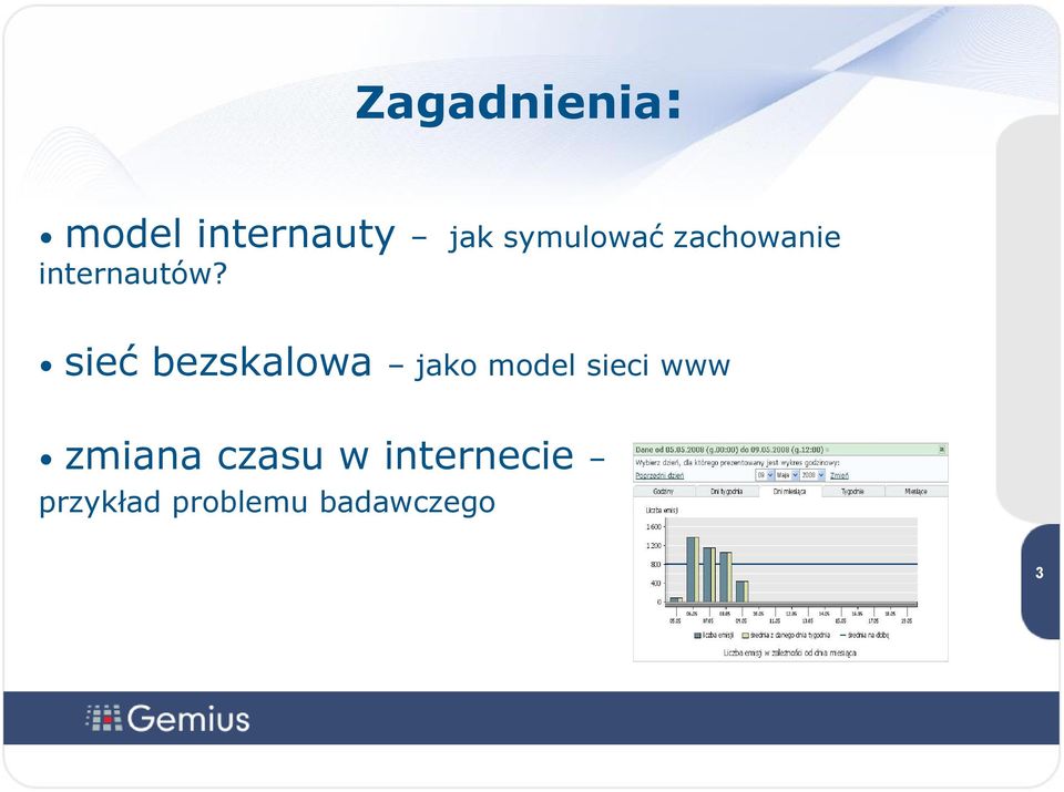 sieć bezskalowa jako model sieci www
