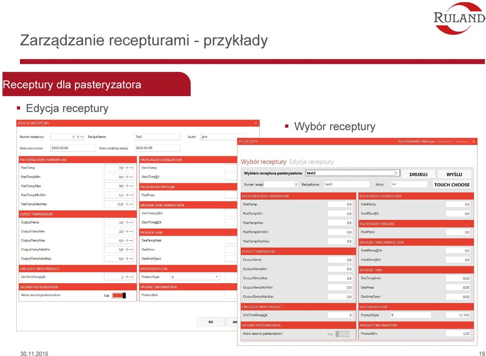 pasteryzatora Edycja