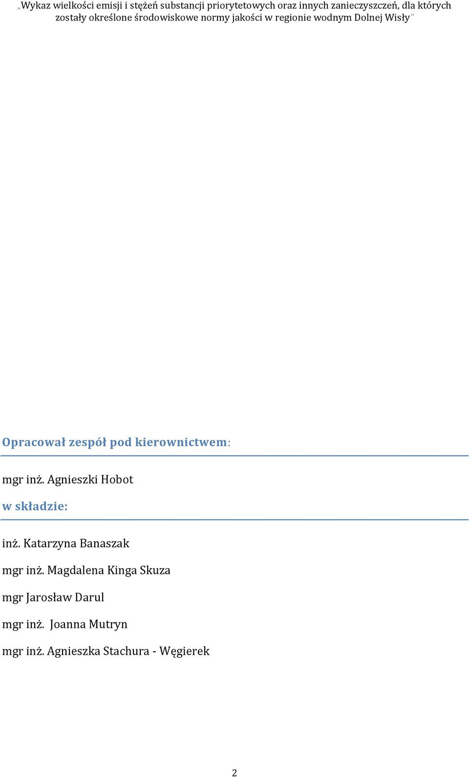 Katarzyna Banaszak mgr inż.