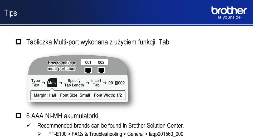 brands can be found in Brother Solution Center.