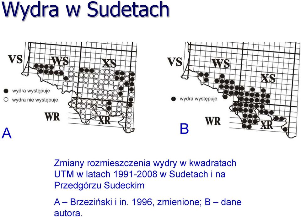 w Sudetach i na Przedgórzu Sudeckim A