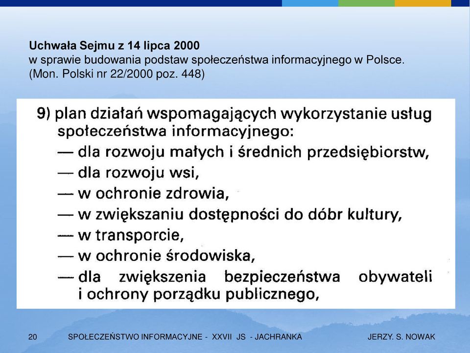 (Mon. Polski nr 22/2000 poz.