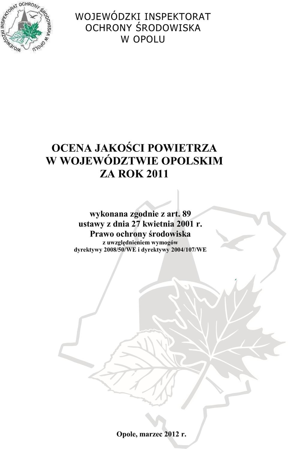 89 ustawy z dnia 27 kwietnia 2001 r.