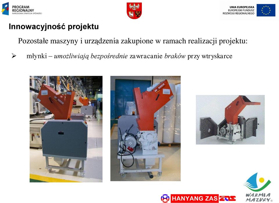 projektu: młynki umożliwiają