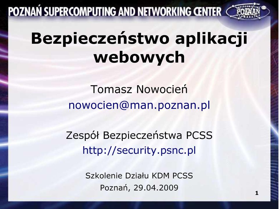 pl Zespół Bezpieczeństwa PCSS