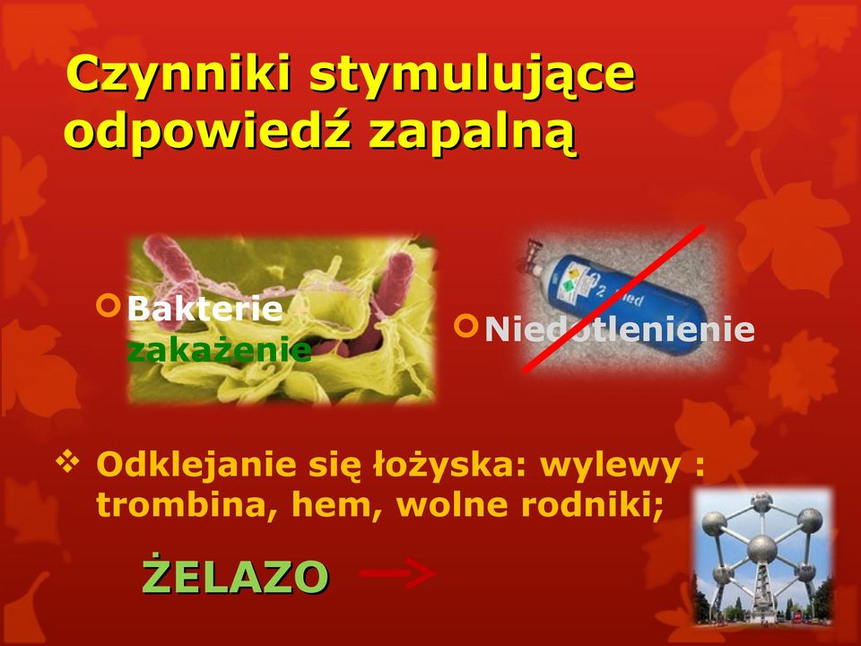 Niedotlenienie Odklejanie się