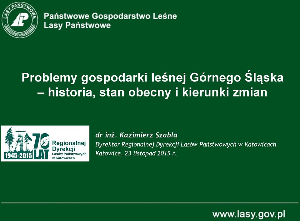 Państwowych w Katowicach dr inż.