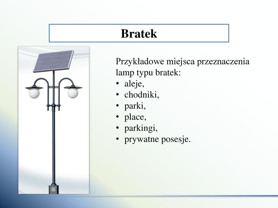 bratek: aleje, chodniki,