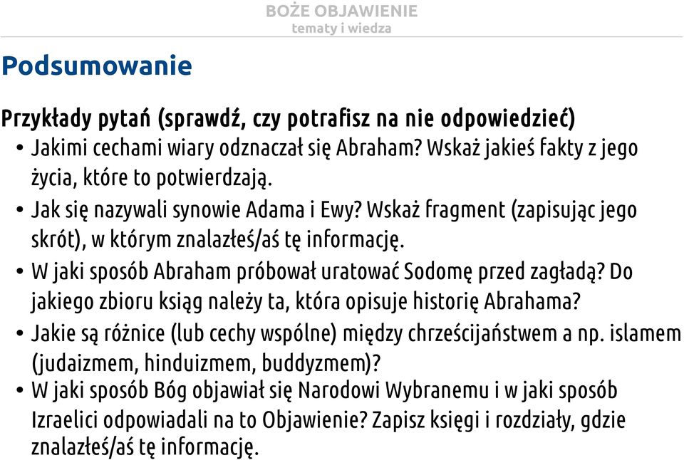 W jaki sposób Abraham próbował uratować Sodomę przed zagładą? Do jakiego zbioru ksiąg należy ta, która opisuje historię Abrahama?