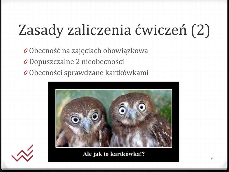 obowiązkowa 0 Dopuszczalne 2
