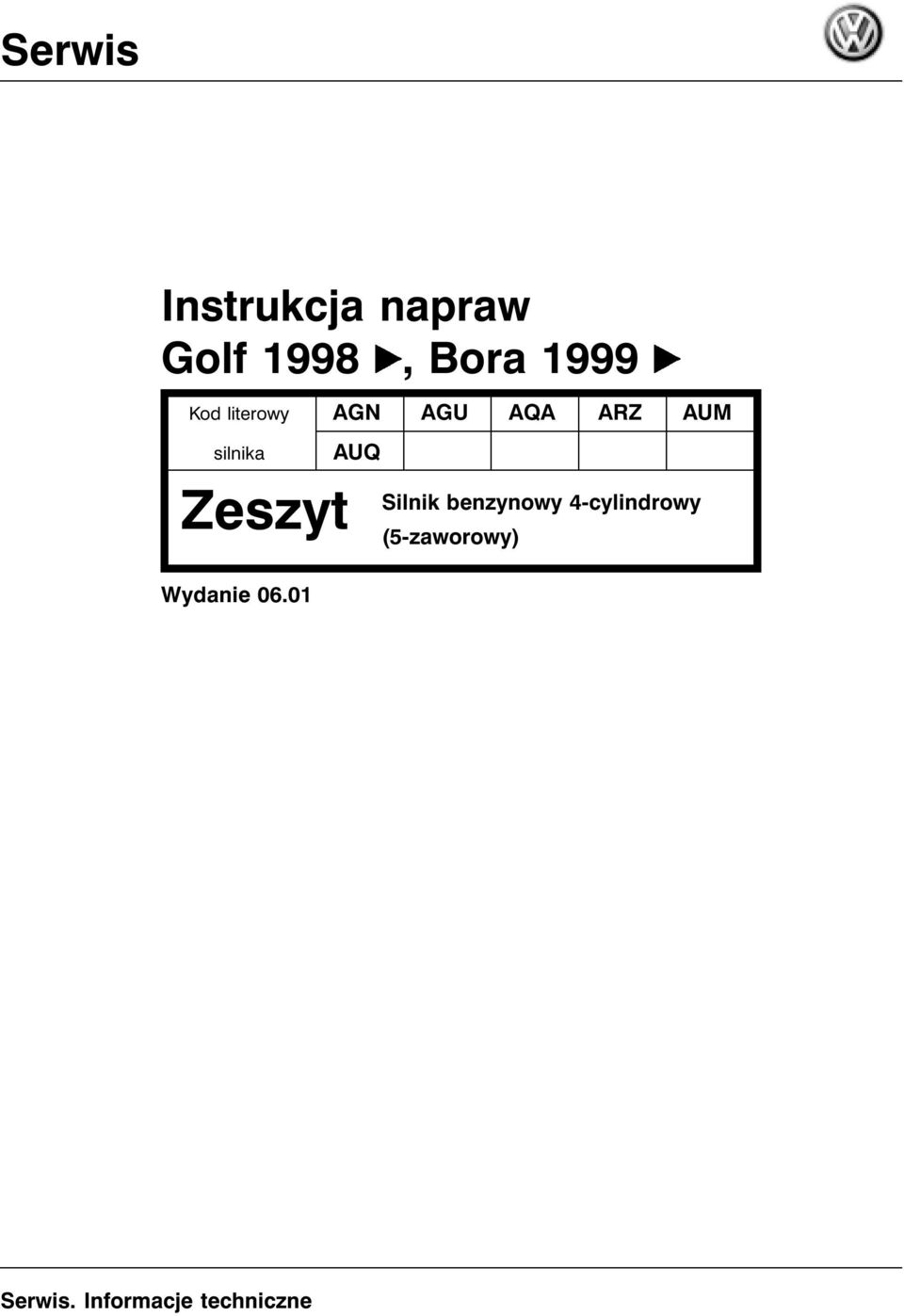 silnika Zeszyt Wydanie 06.