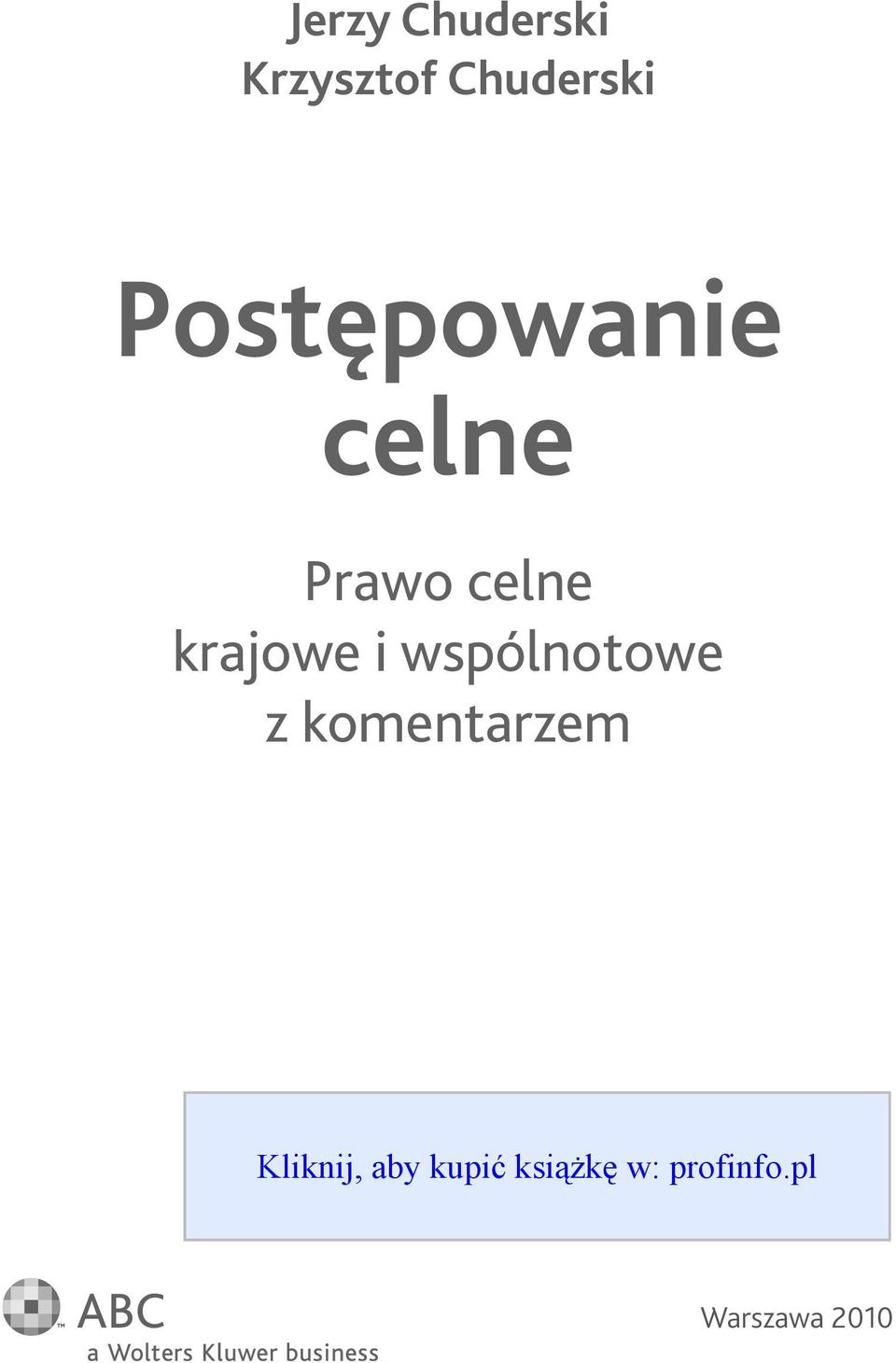 Prawo celne krajowe i