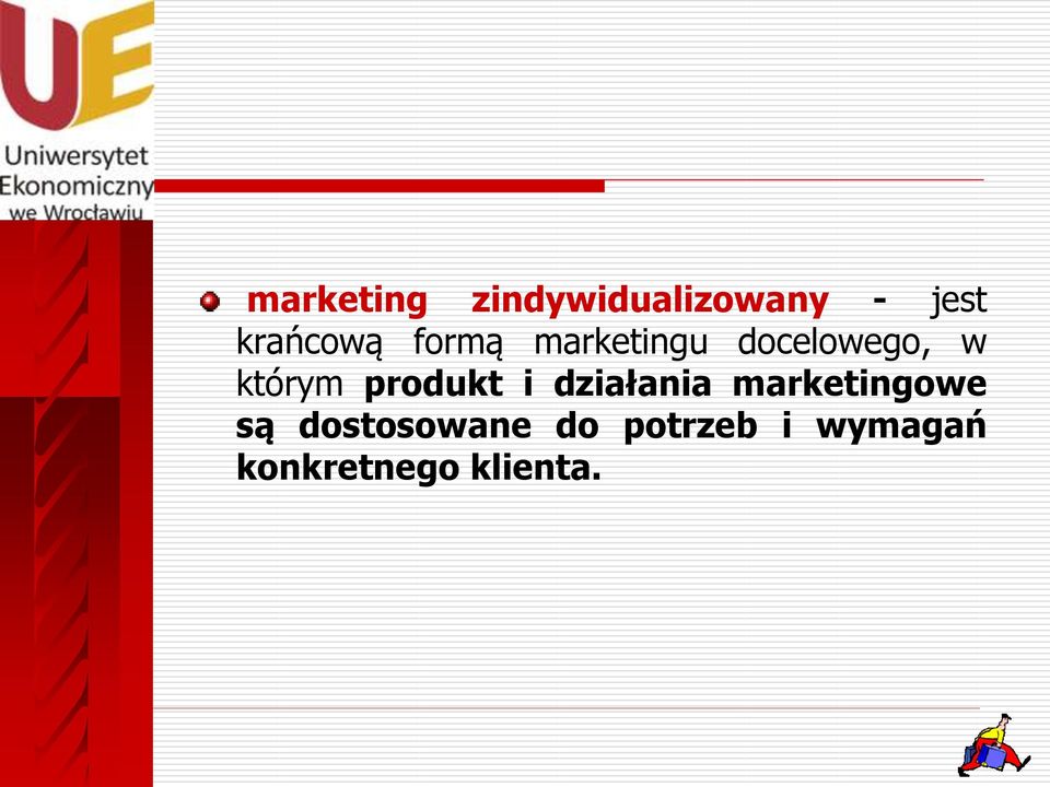 którym produkt i działania marketingowe są