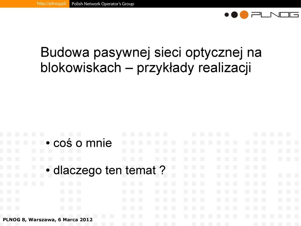 blokowiskach przykłady