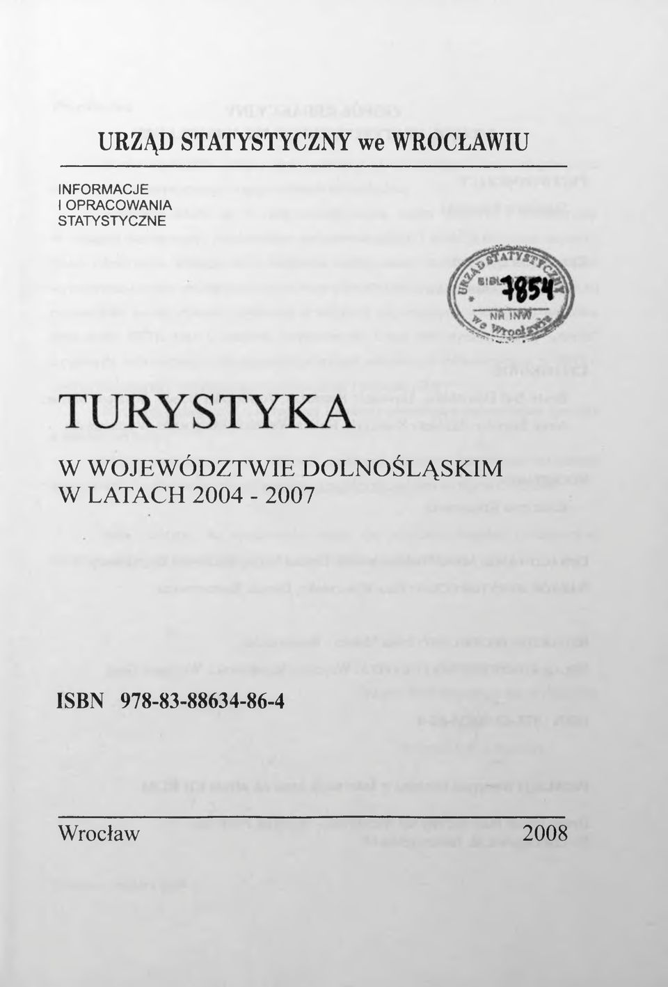W WOJEWÓDZTWIE DOLNOŚLĄSKIM W LATACH