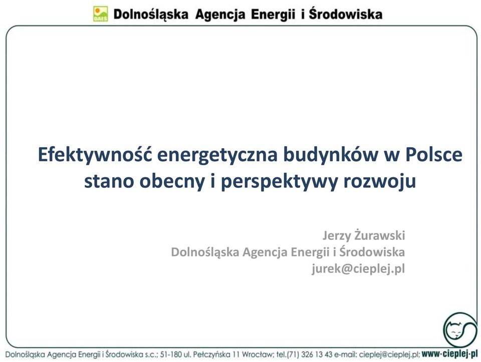 rozwoju Jerzy Żurawski Dolnośląska