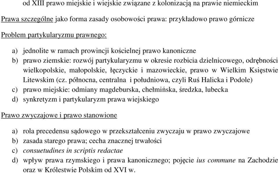 prawo w Wielkim Księstwie Litewskim (cz.