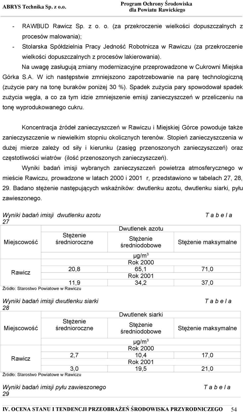 Na uwagę zasługują zmiany modernizacyjne przeprowadzone w Cukrowni Miejska Górka S.A. W ich następstwie zmniejszono zapotrzebowanie na parę technologiczną (zużycie pary na tonę buraków poniżej 30 %).