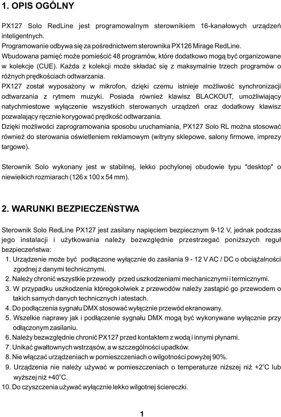 Każda z kolekcji może składać się z maksymalnie trzech programów o różnych prędkościach odtwarzania.