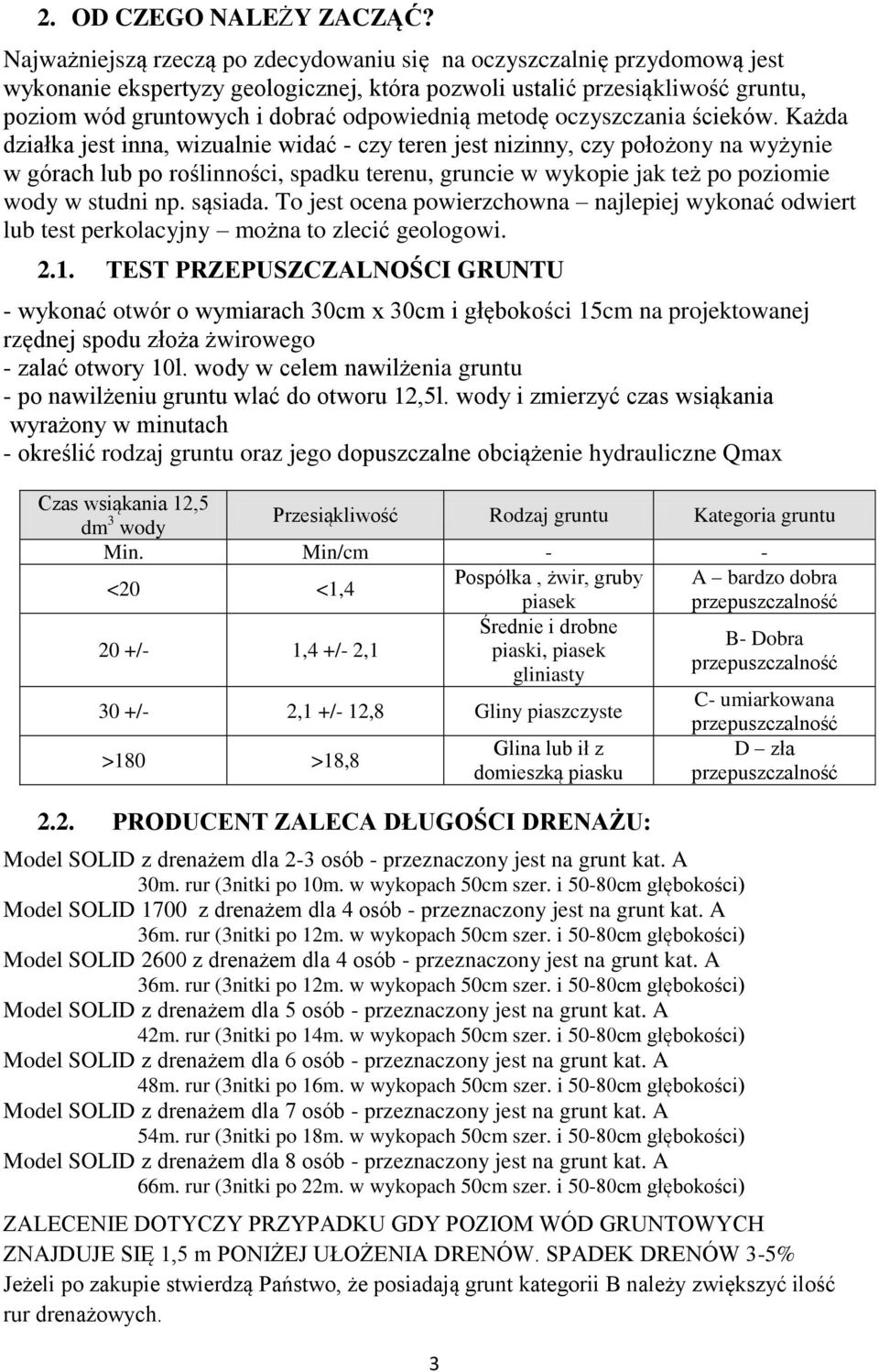 metodę oczyszczania ścieków.