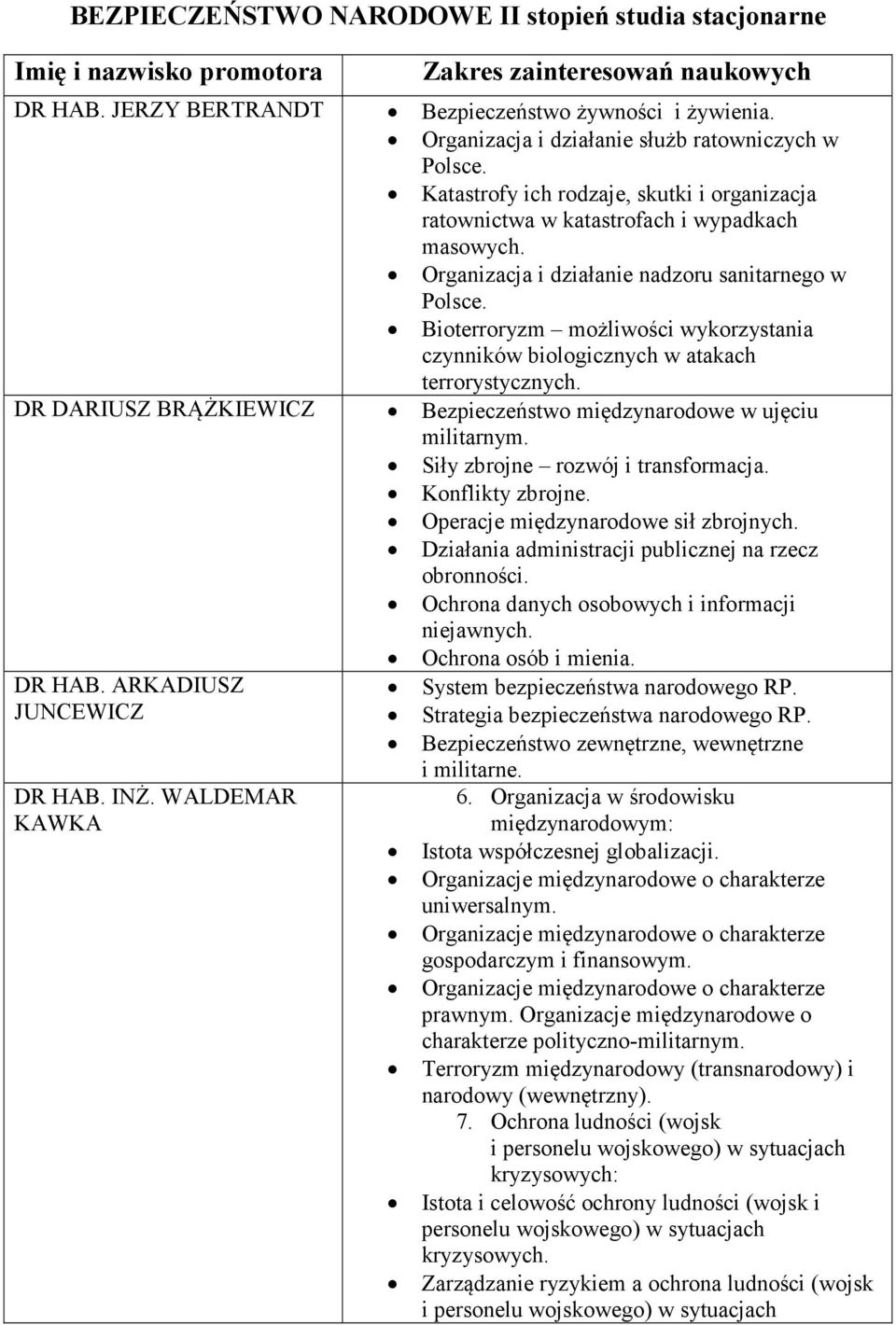 Katastrofy ich rodzaje, skutki i organizacja ratownictwa w katastrofach i wypadkach masowych. Organizacja i działanie nadzoru sanitarnego w Polsce.