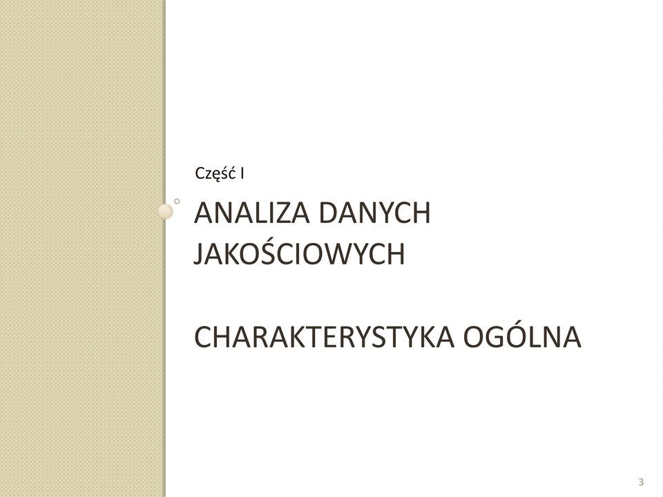 JAKOŚCIOWYCH