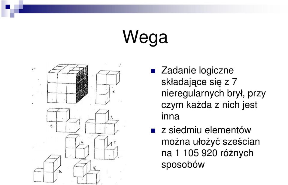 nich jest inna z siedmiu elementów można