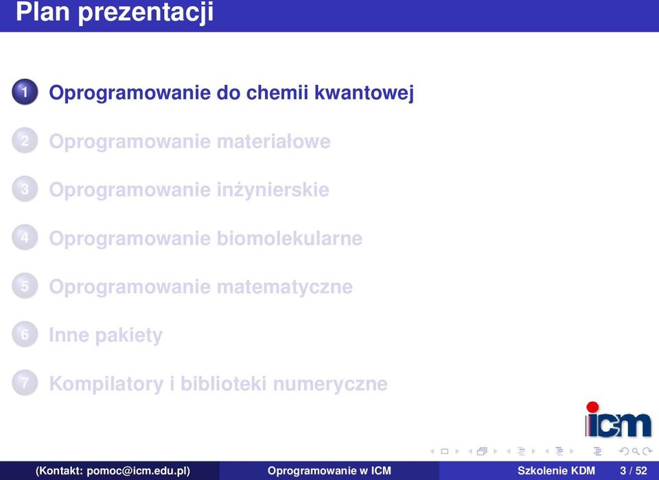 5 Oprogramowanie matematyczne 6 Inne pakiety 7 Kompilatory i biblioteki