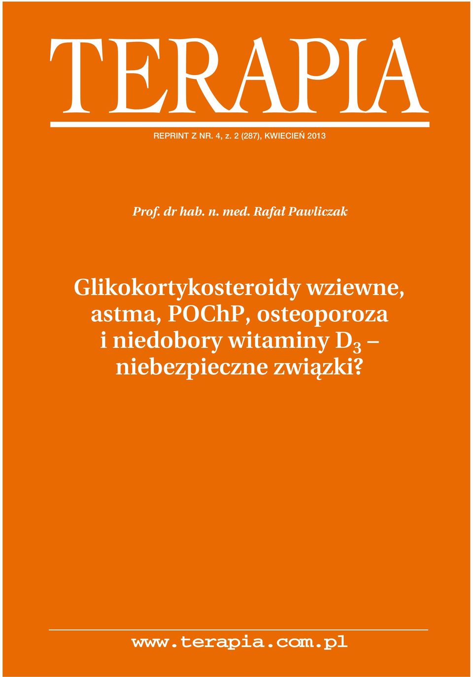 Rafa Pawliczak Glikokortykosteroidy wziewne,