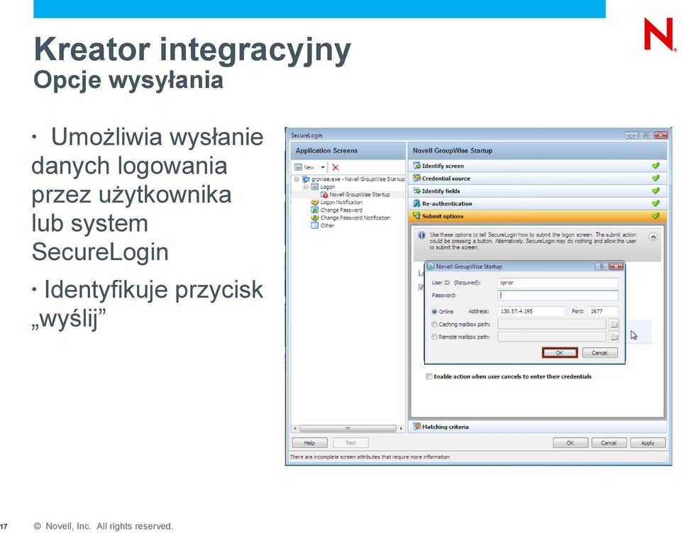 przez użytkownika lub system