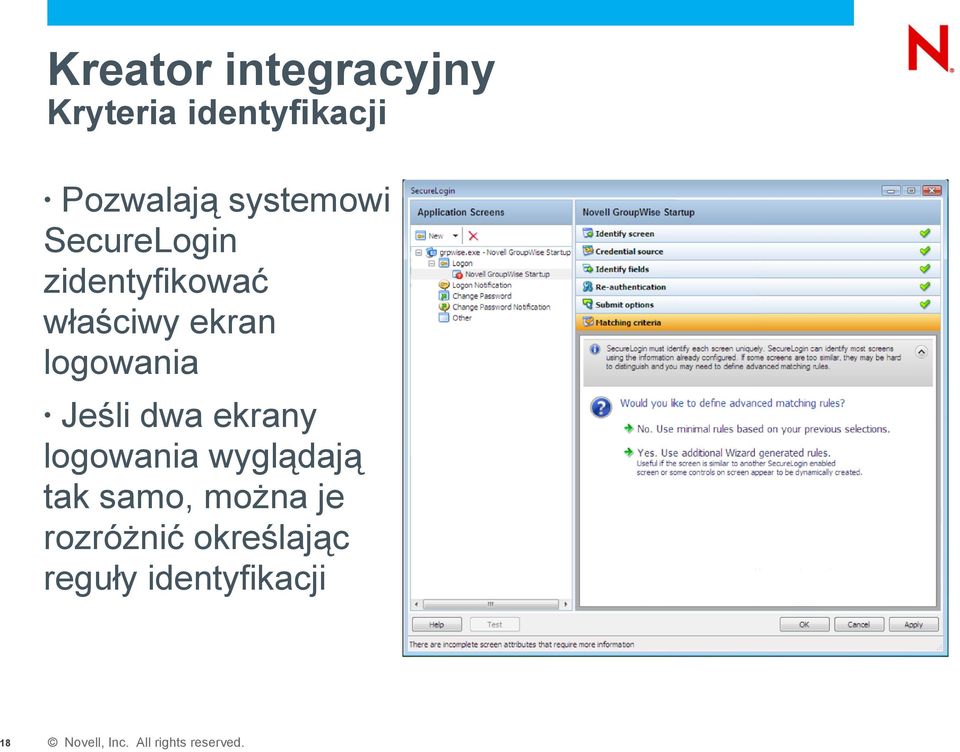 logowania Jeśli dwa ekrany logowania wyglądają tak