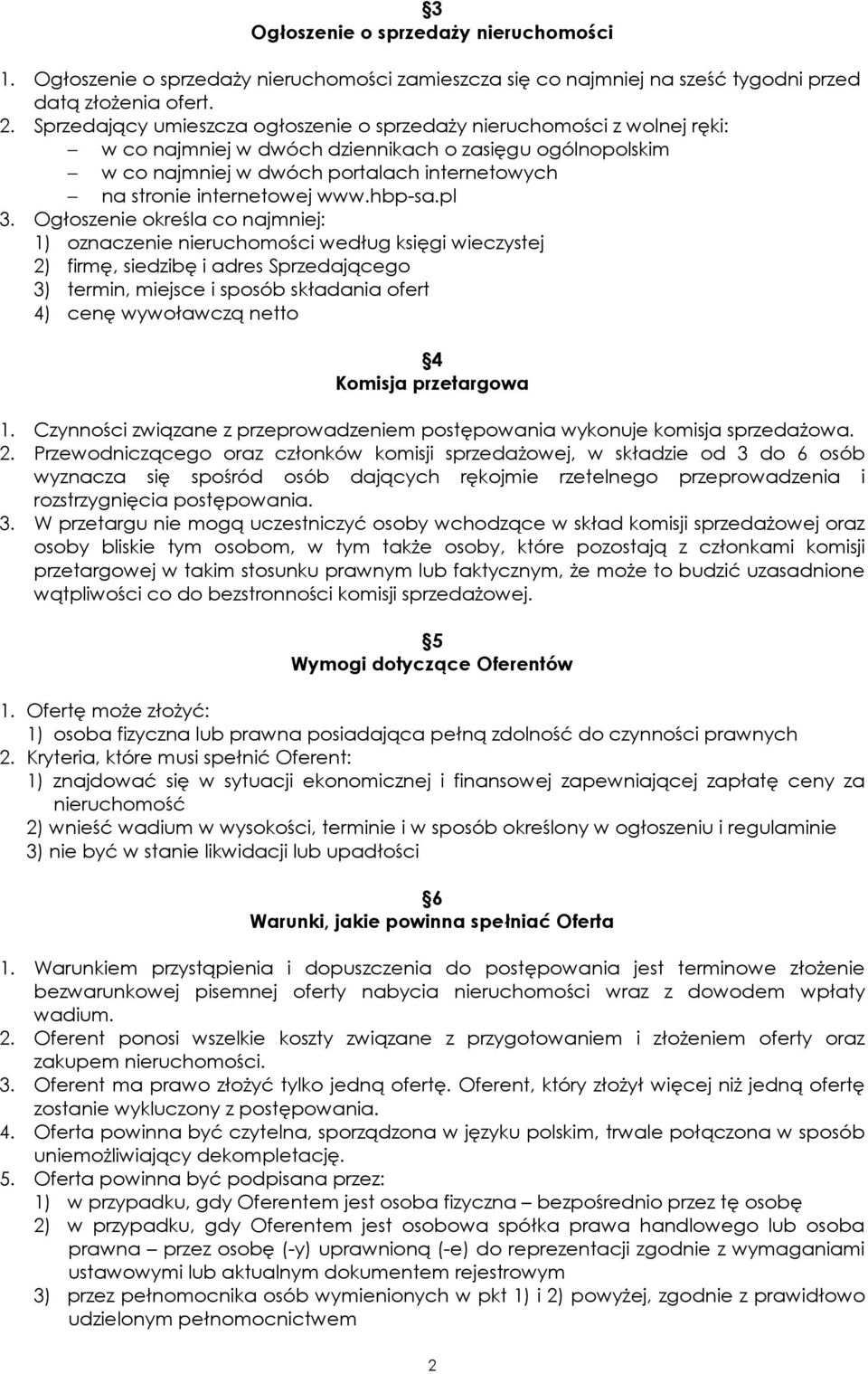 internetowej www.hbp-sa.pl 3.