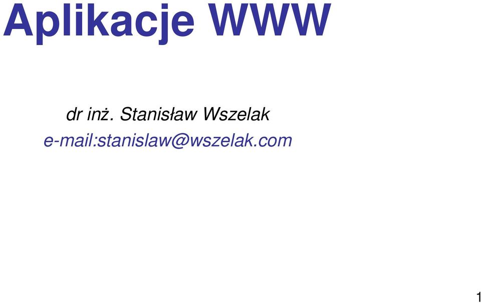 Wszelak