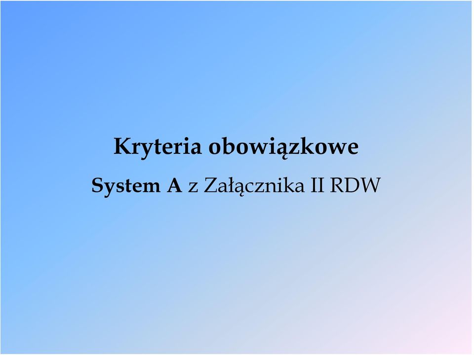 System A z