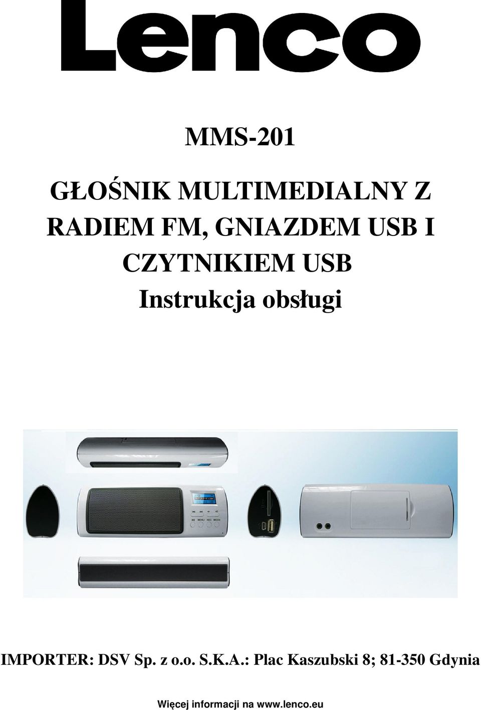 obsługi IMPORTER: DSV Sp. z o.o. S.K.A.