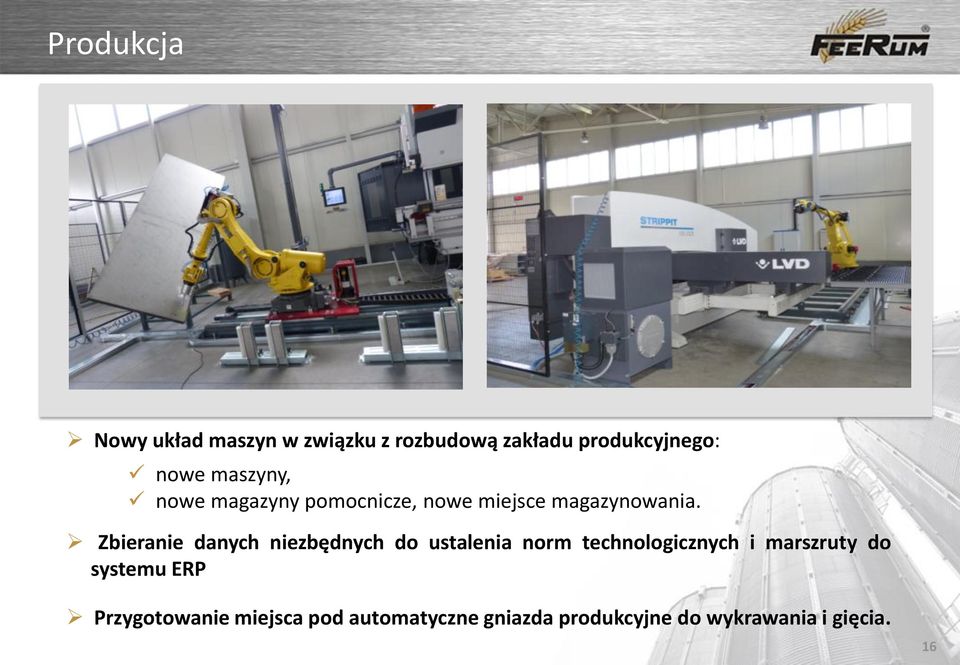 Zbieranie danych niezbędnych do ustalenia norm technologicznych i marszruty do