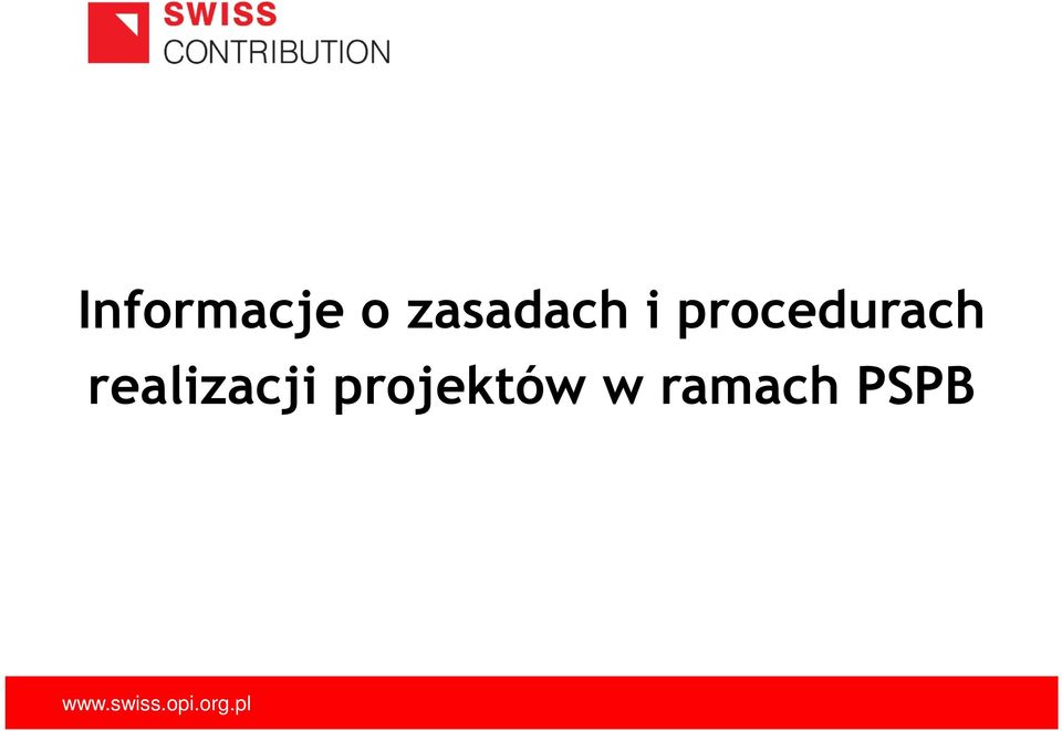 procedurach