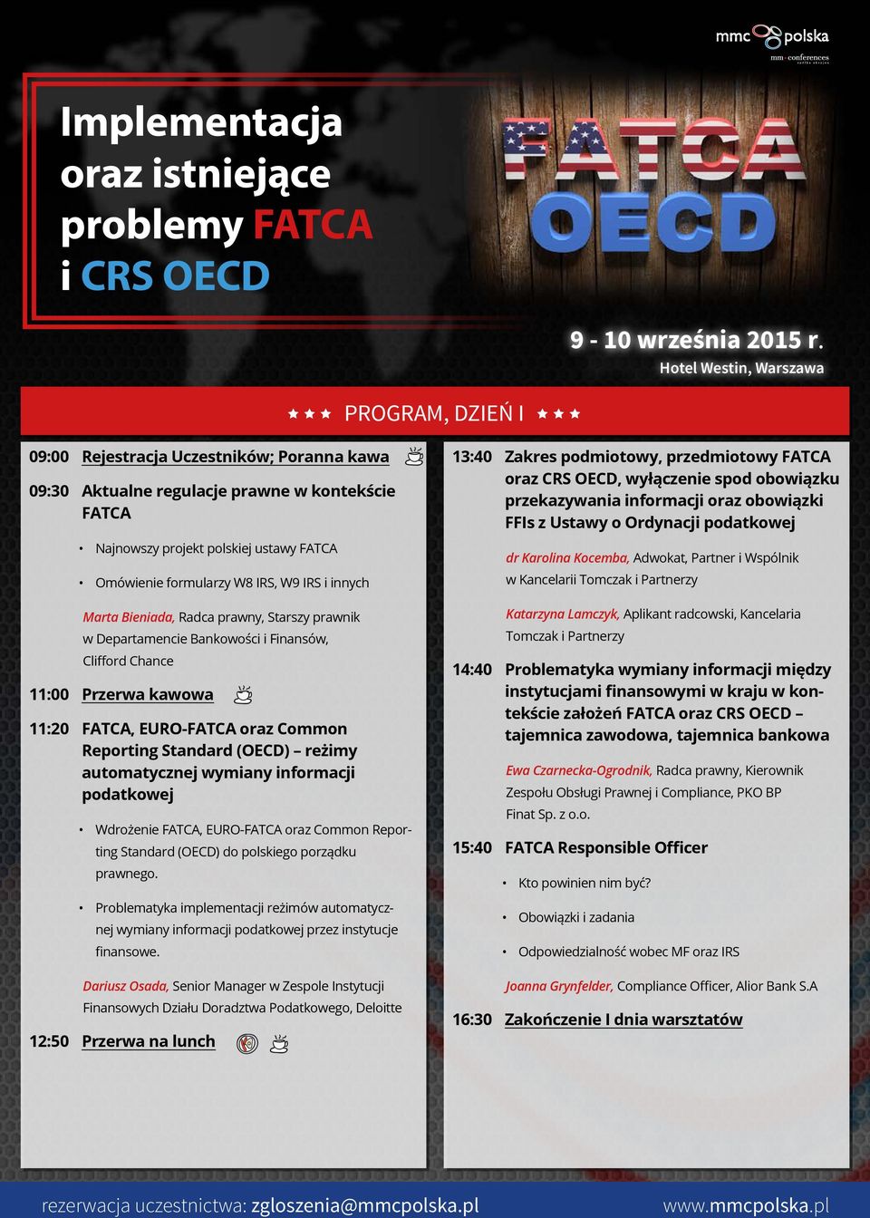 automatycznej wymiany informacji podatkowej Wdrożenie FATCA, EURO-FATCA oraz Common Reporting Standard (OECD) do polskiego porządku prawnego.
