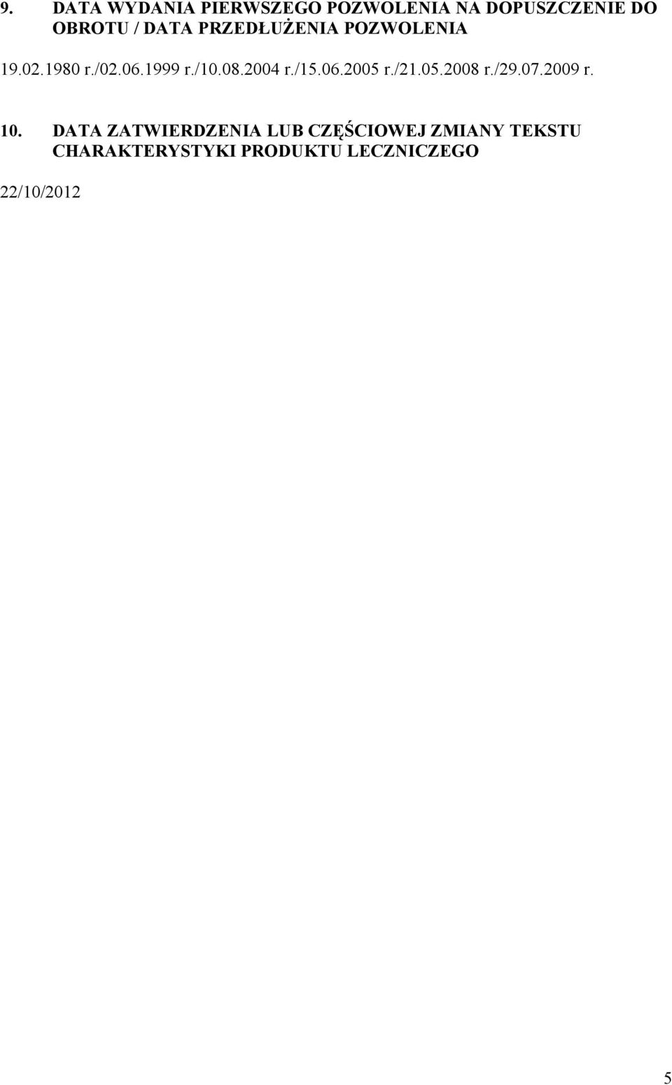 /15.06.2005 r./21.05.2008 r./29.07.2009 r. 10.