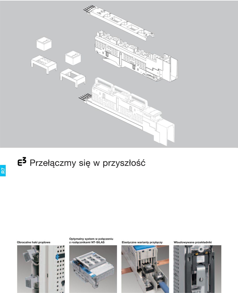 haki prądowe z rozłącznikami NT-SILAS