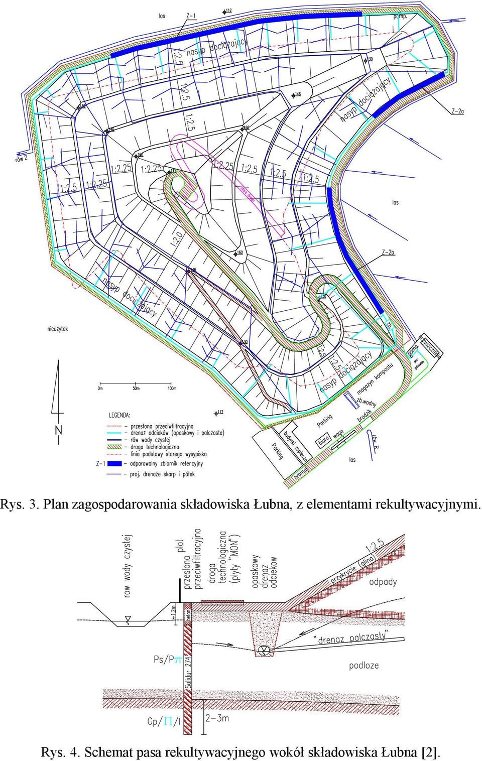 Łubna, z elementami rekultywacyjnymi.