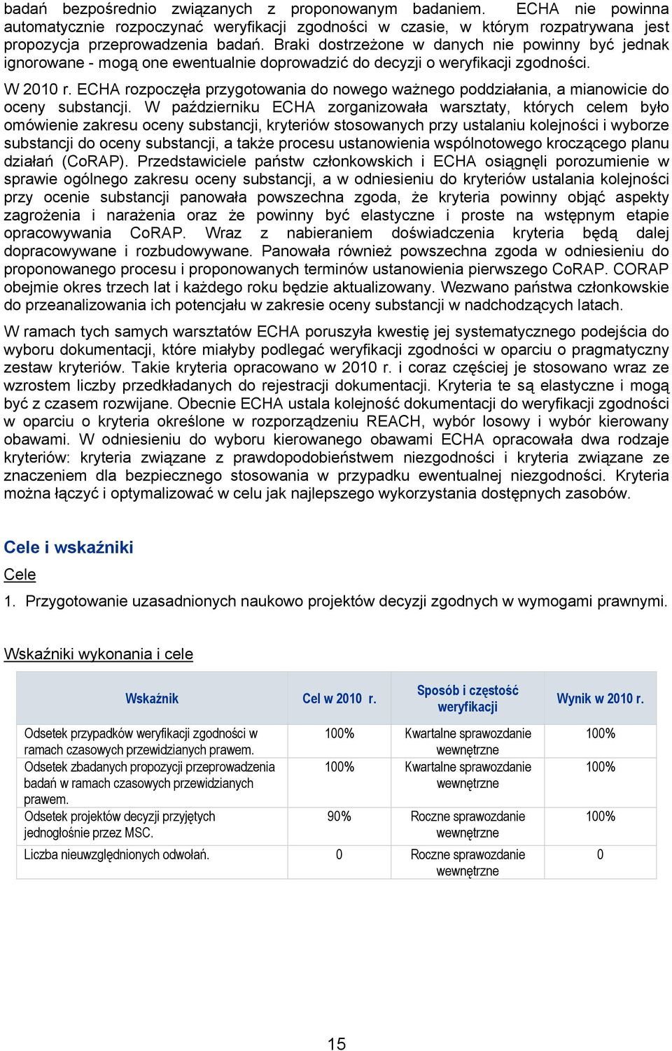 ECHA rozpoczęła przygotowania do nowego ważnego poddziałania, a mianowicie do oceny substancji.