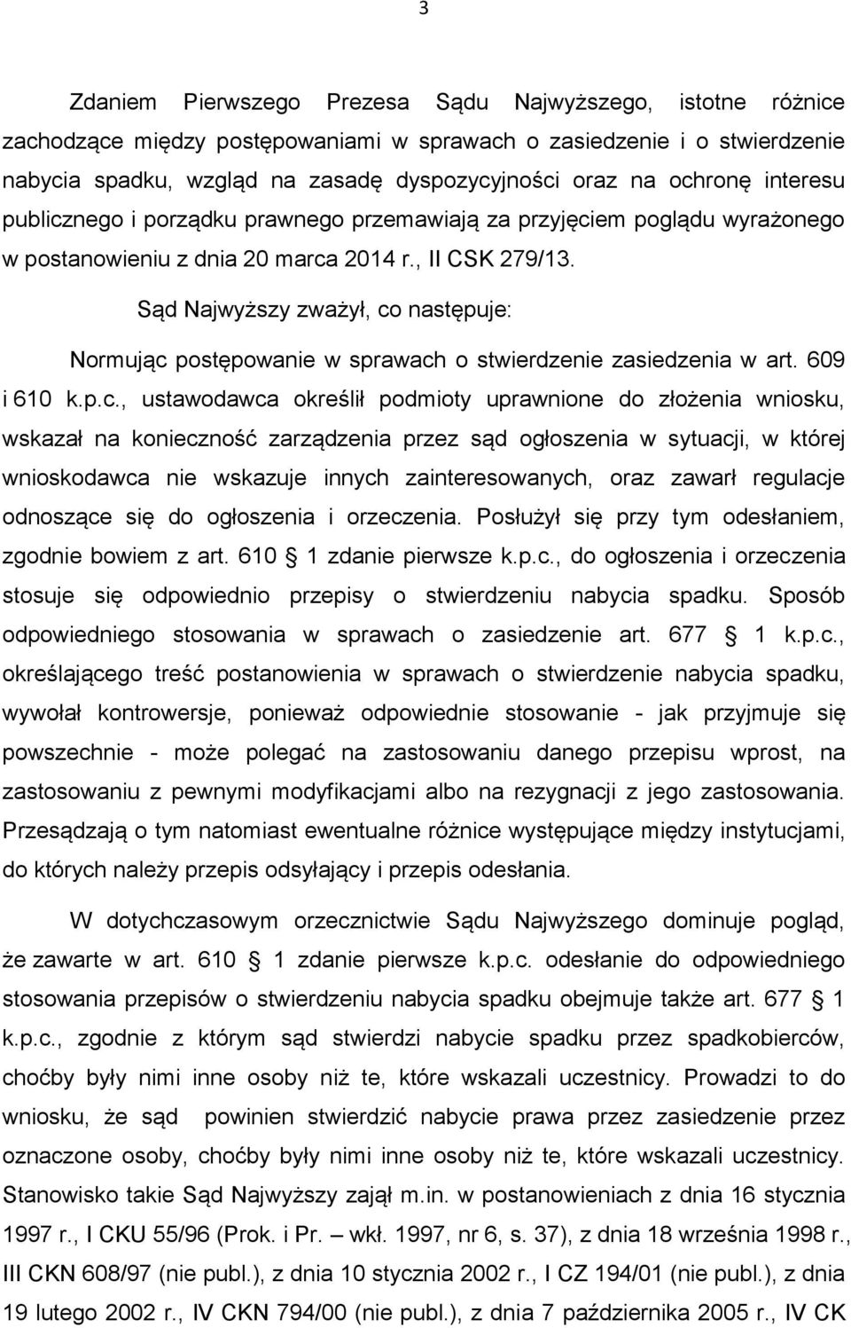Sąd Najwyższy zważył, co